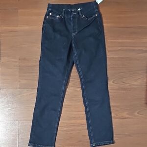 Elegant Midnight Blue Women's Skinny Jeans